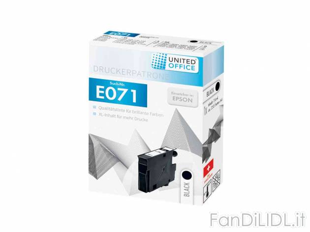 Cartuccia per stampante HP/EPSON , prezzo 2.99 &#8364; per Alla confezione 
- ...