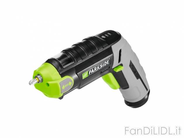 Avvitatore a pistola ricaricabile Parkside, prezzo 19,99 &#8364; per Alla confezione ...