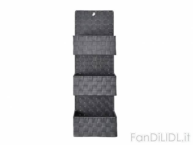 Portaoggetti pensile o cesti portaoggetti, 4 pezzi , prezzo 11.99 &#8364;