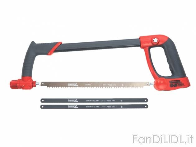 Set seghetto ad arco Powerfix, prezzo 6,99 &#8364; per Al set 
- Lama orientabile ...