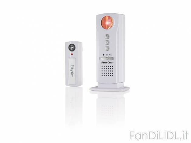 Campanello senza fili , prezzo 8,99 &#8364; per Alla confezione 
- Con 3 opzioni ...