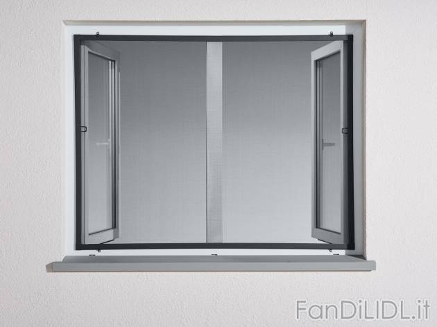 Zanzariera per finestre 130x150cm , prezzo 19.99 &#8364; 
- Telaio in alluminio ...