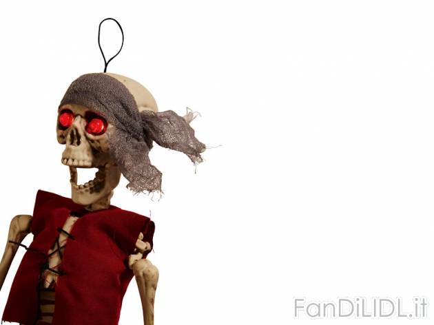 Scheletro per Halloween Melinera, prezzo 7,99 &#8364; per Alla confezione 
- ...