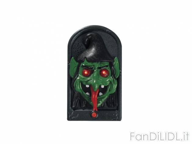 Campanello Halloween Melinera, prezzo 7,99 &#8364; per Alla confezione 
- Occhi ...