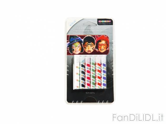 Matite o colori per il viso , prezzo 3,99 &#8364; per Alla confezione 
- Colori: ...