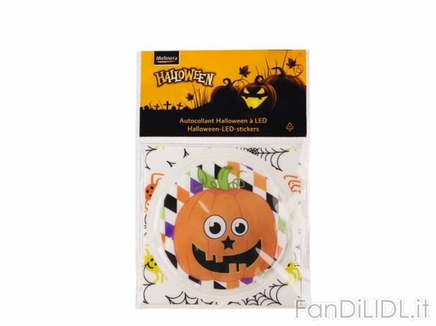 Adesivi a LED per Halloween Melinera, prezzo 0,99 &#8364; per Alla confezione ...