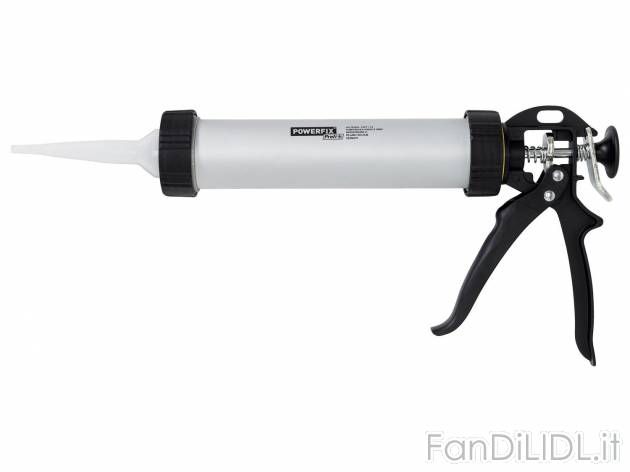 Set pistola portacartucce , prezzo 4.99 &#8364;  
-  2 leviga-fughe inclusi