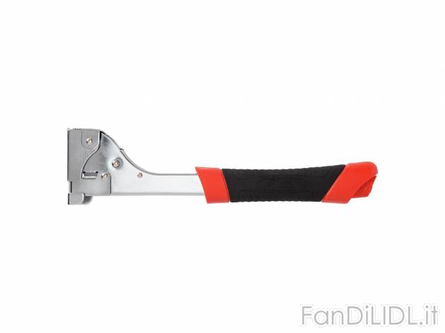 Martello aggraffatore , prezzo 6.99 &#8364; 
- Per fissare in modo semplice ...