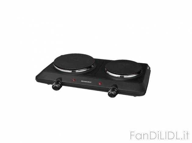 Fornello elettrico doppio , prezzo 24,99 &#8364; per Alla confezione 
- Piastre ...