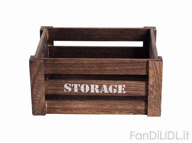 Cassetta decorativa in legno, 1 o 2 pezzi , prezzo 9.99 &#8364; 
- Disponibili ...