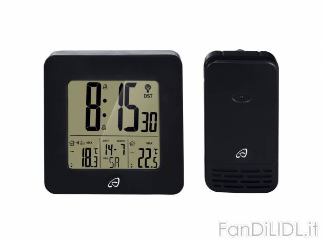 Termometro per interni ed esterni con sveglia , prezzo 8.99 &#8364; 
- Indicatore ...