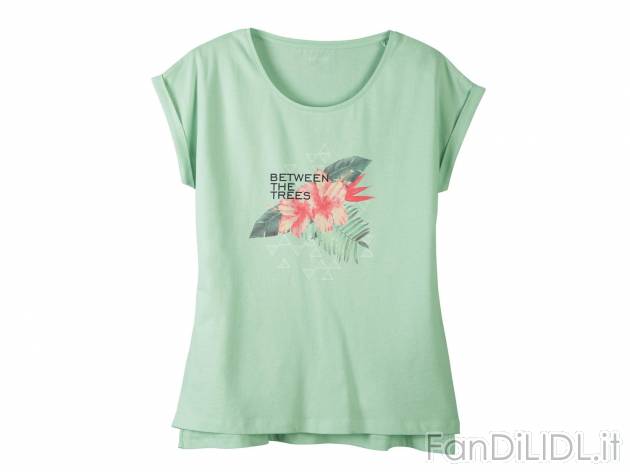 T-shirt da donna , prezzo 4.99 &#8364;  
-  In puro cotone
