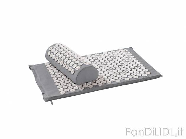 Tappetino per agopressione con cuscino , prezzo 19.99 &#8364; 
- Favorisce ...
