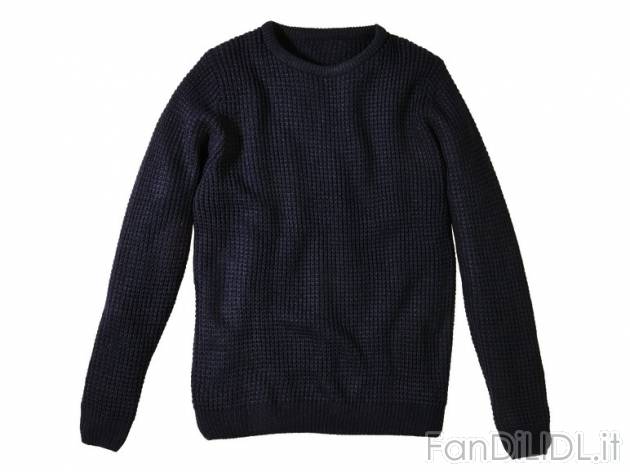 Pullover da uomo Livergy, prezzo 11,99 &#8364; per Alla confezione 
- Taglio ...