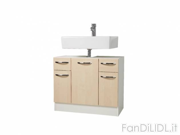 Mobile sottolavabo , prezzo 49,99 &#8364; per Alla confezione 
- Con intaglio ...
