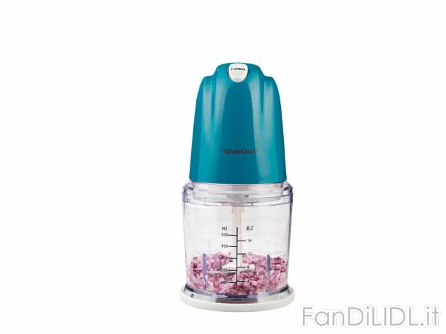 Tritatutto elettrico , prezzo 8.99 &#8364; per Alla confezione 
- Con tasto ...