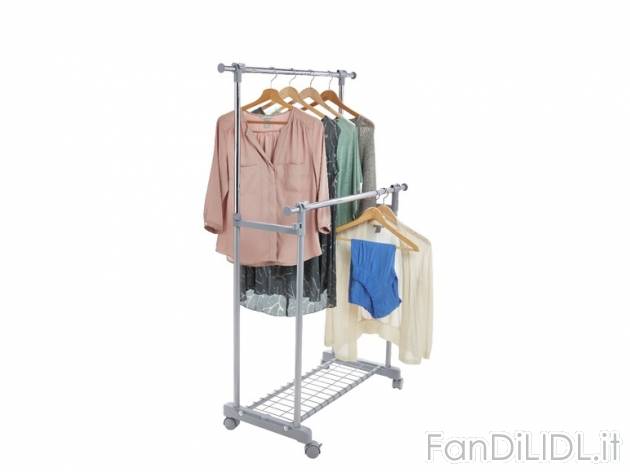 Stand appendiabiti con rotelle Ordex, prezzo 22,99 &#8364; per Alla confezione ...