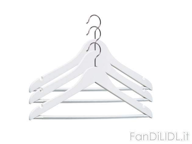 Appendiabiti Ordex, prezzo 5,99 &#8364; per Alla confezione 
- In legno di faggio ...