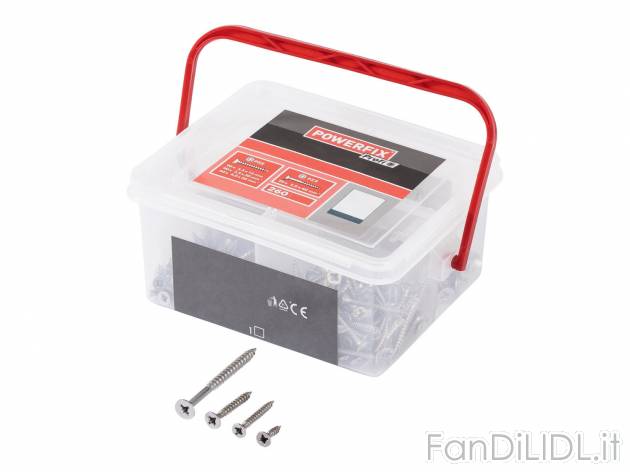 Viti in acciaio , prezzo 4.99 &#8364; 
- A scelta tra viti per truciolato o ...