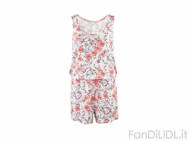 Pigiama intero estivo da donna , prezzo 6.99 &#8364;