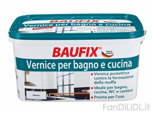 Vernice per bagno e cucina 5l , prezzo 13,99 &#8364; per Alla confezione 
- ...