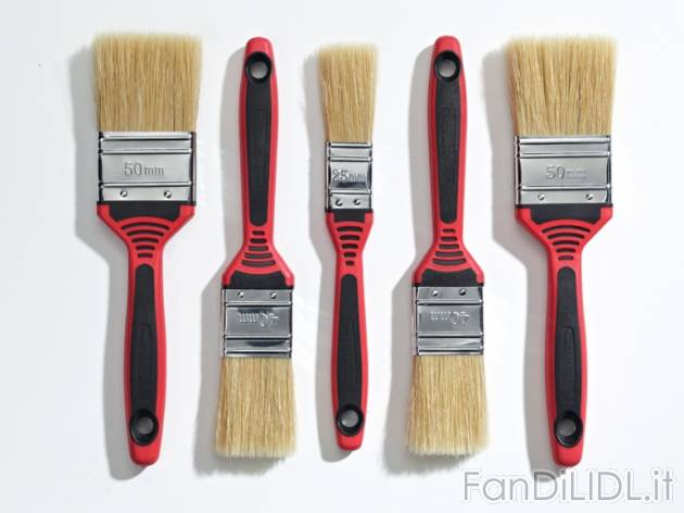 Set pennelli Powerfix, prezzo 3,99 &#8364; per Al set 
- Larghezza pennelli: ...