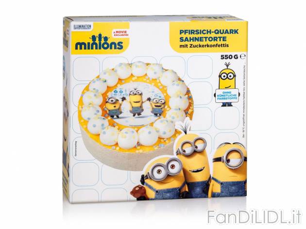 Torta con crema di formaggio quark alla pesca , prezzo 4.99 &#8364; per 550 ...