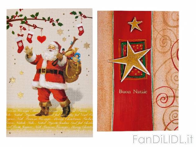 Biglietti di auguri natalizi Melinera, prezzo 0,79 &#8364; per Alla confezione ...