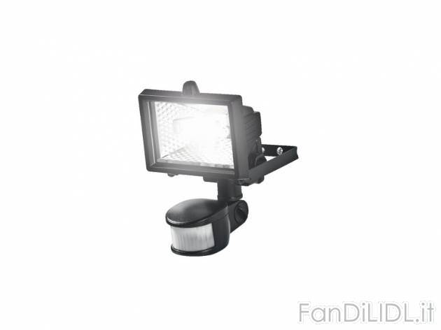 Faro alogeno con rilevatore di movimento , prezzo 9,99 &#8364; per Alla confezione ...