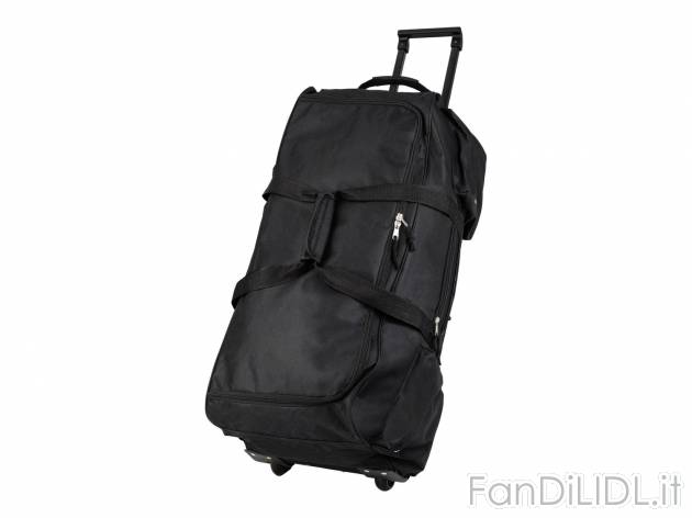 Borsone trolley , prezzo 14.99 &#8364; 
- Fondo rinforzato e manico telescopico ...