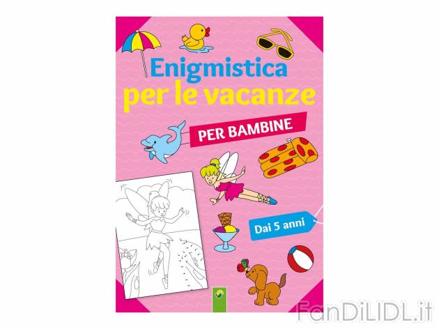 Libro di attivit? da viaggio per bambini , prezzo 3.99 &#8364;