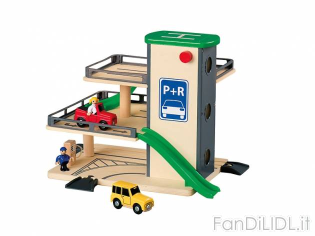Set parcheggio multipiano/aeroporto/porto o binari per gioco pista in legno , prezzo ...