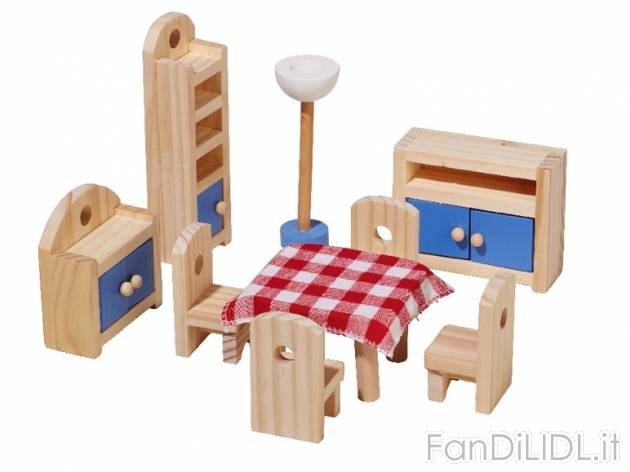 Set mobili in miniatura , prezzo 6,99 &#8364; per Al set 
- A scelta fra diversi ...
