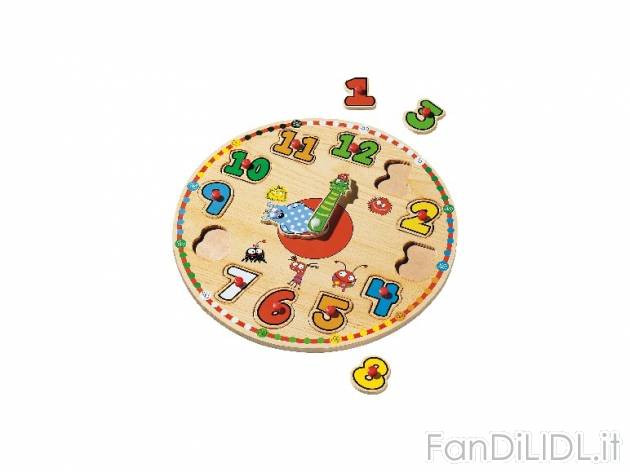 Gioco puzzle in legno , prezzo 4,99 &#8364; per Alla confezione 
- A scelta ...