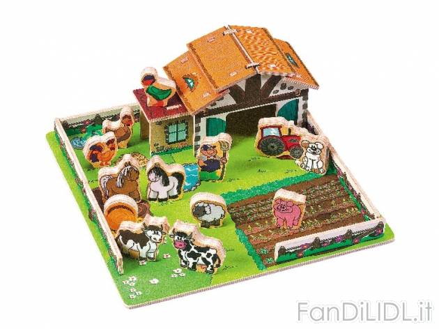 Puzzle ad incastro 3D , prezzo 6,99 &#8364; per Alla confezione 
? 
- A scelta ...
