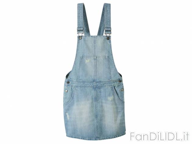 Salopette in jeans da donna , prezzo 9.99 &#8364; per Alla confezione 
- 100% ...