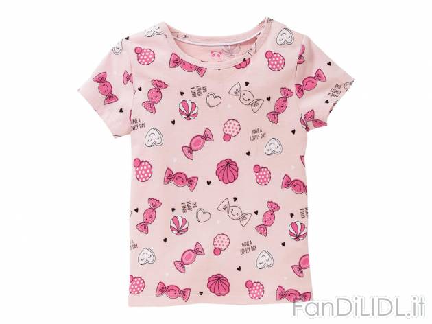 Pigiama corto da bambina , prezzo 3.99 &#8364;  
-  In puro cotone