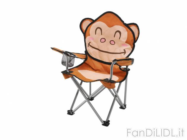 Sedia pieghevole per bambini , prezzo 9.99 &#8364; 
- Supporto portabevande ...