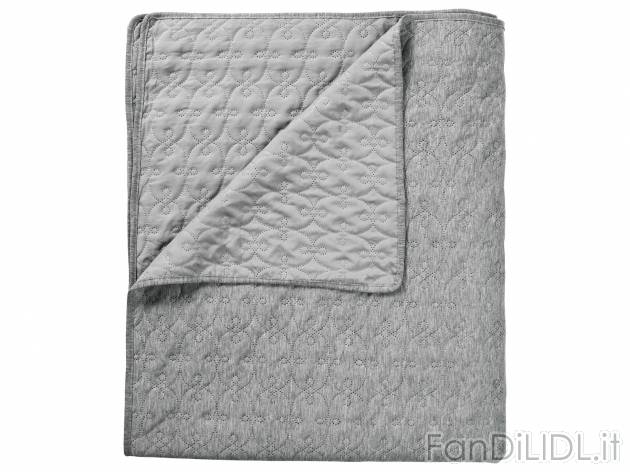 Copriletto , prezzo 14.99 &#8364; 
- 1 piazza e mezza: 150 x 250 cm
- Matrimoniale: ...