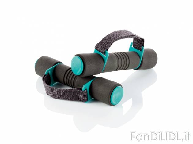 Set pesi fitness Crivit Sports, prezzo 9,99 &#8364; per Al set 
- Per rafforzare ...