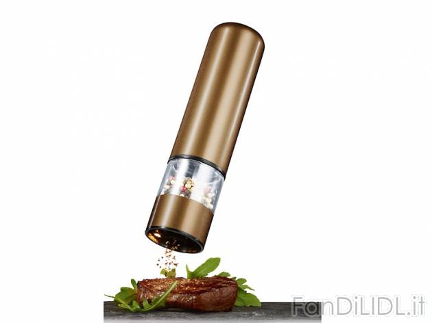 Macinasale/pepe elettrico , prezzo 8,99 &#8364; per Alla confezione 
- Con illuminazione ...