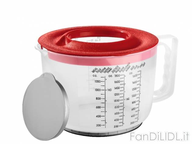 Caraffa graduata o recipiente per frullatore con coperchio Ernesto, prezzo 2,99 ...