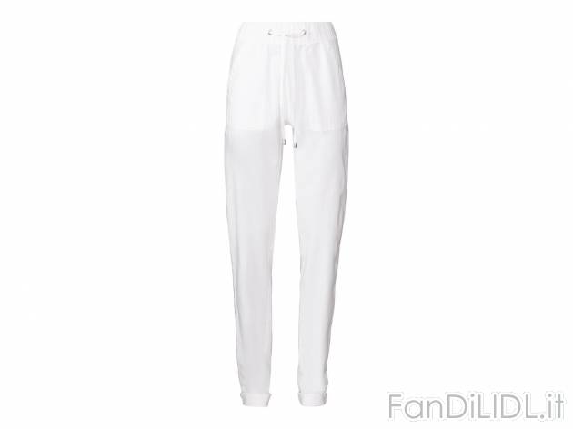 Pantaloni in lino da donna , prezzo 9.99 &#8364;