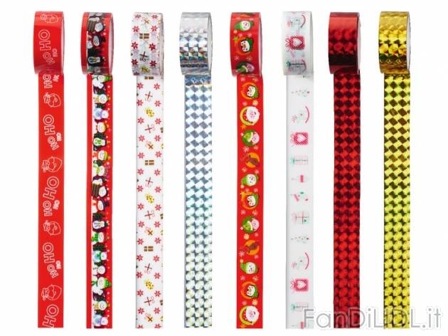 Nastro adesivo colorato , prezzo 1,99 &#8364; per Alla confezione 
- 8 rotoli ...