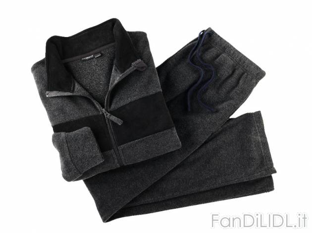 Tuta da uomo Livergy, prezzo 9,99 &#8364; per Alla confezione 
- In caldo pile ...