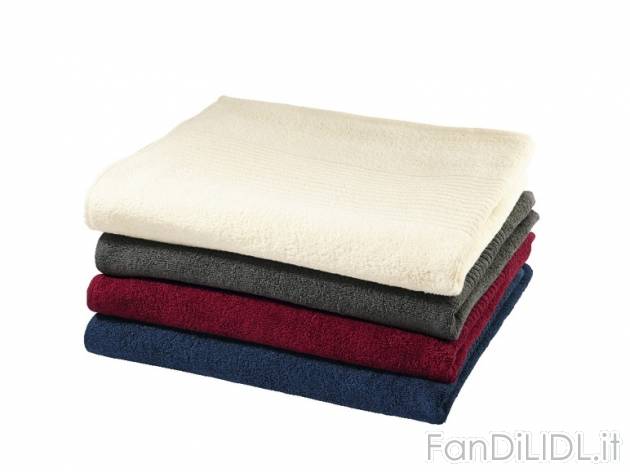Telo doccia 70x120 cm Miomare, prezzo 3,99 &#8364; per Alla confezione 
- Morbido ...