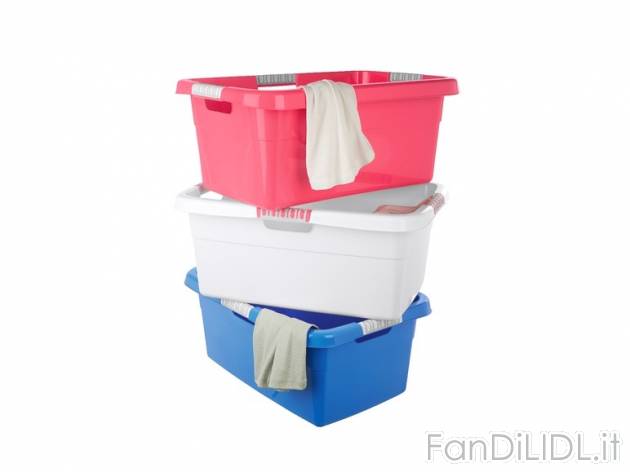 Cesto portabiancheria o bacinella AquaPur, prezzo 3,99 &#8364; per Alla confezione ...