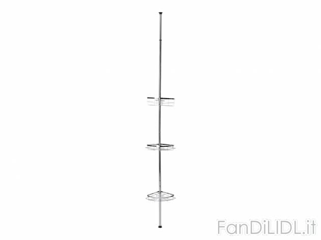 Portaoggetti telescopico per doccia , prezzo 19.99 &#8364; 
- Con 3 cestelli
- ...