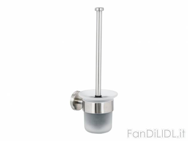 Set portascopino per WC , prezzo 6.99 &#8364; 
- In acciaio
- Scopino di ricambio ...
