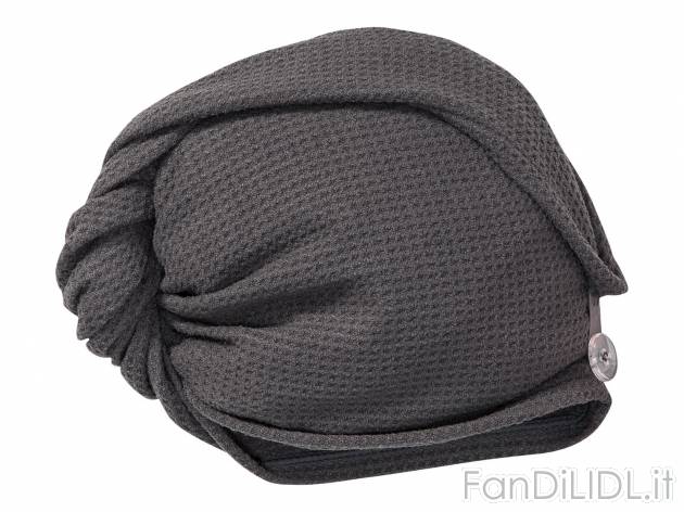 Asciugamano a turbante per capelli 